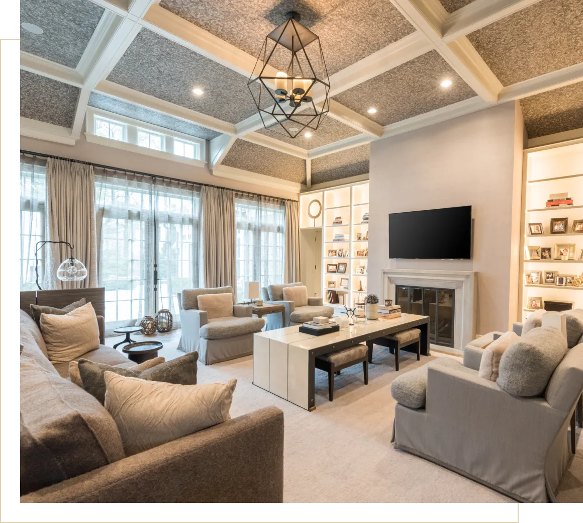 img connected systems that flow seamlessly from room to room